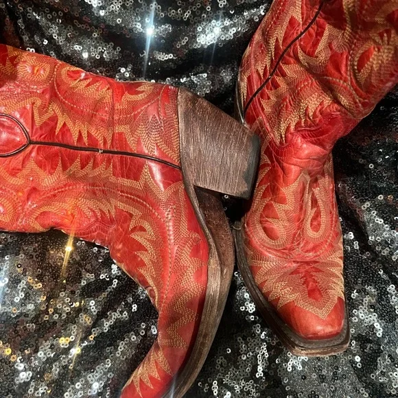 corral Western Snip toe Cowboy Boots - Picture 3 of 5